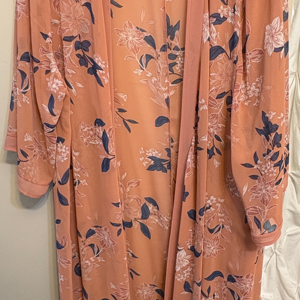 Torrid Peach Floral Camisole